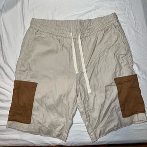 Frank and Oak Colour Block Cargo Short | Men’s M